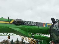 徐工海外足迹|绿色精灵XGC55履带式伸缩臂起重机，曼谷建设展英姿