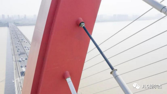 JLG助力之江大桥顺利完成56米高空吊杆抢修作业