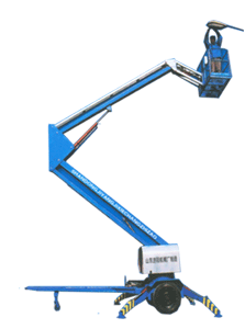 ZBPT系列拖车式折臂升降平台