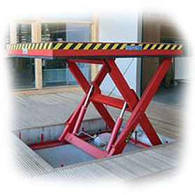Single scissor tables