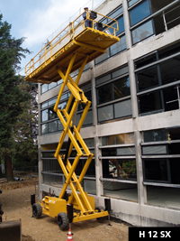 自行式剪型高空作业车H 12 SX;H 15 SX;H 18 SX 自行式剪型高空作业车H 12 SX;H 15 SX;H 18 SX