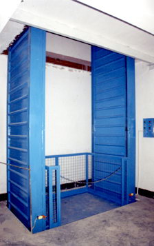 山东省强力壁挂式液压升降机 SJB