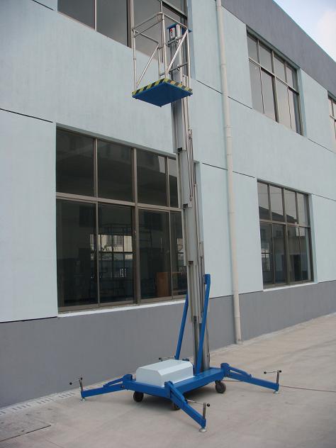 单柱铝合金升降机 高空作业平台
