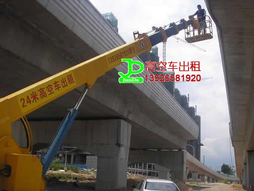 东莞长期租赁高空照明安装高架桥检修高空作业车