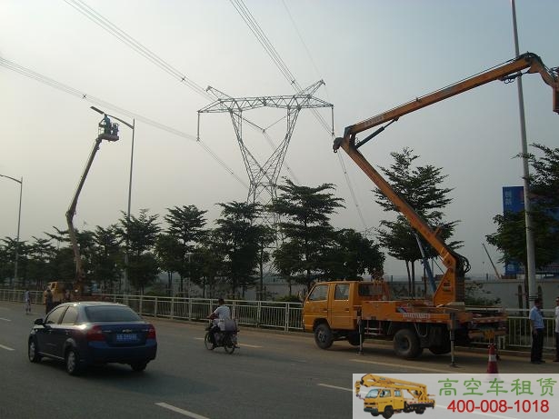 租赁车载式高空作业车，深圳高空车出租高空升降机