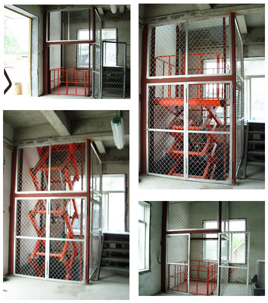 固定式升降平台/固定式货梯/固定式流水线平台