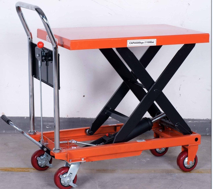 供应小平台-脚踏式平台车-液压手推平台车-低价批发 XLPT-A