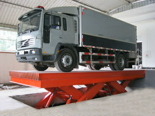 汽车液压升降平台/宝马4S店升降平台 SJG