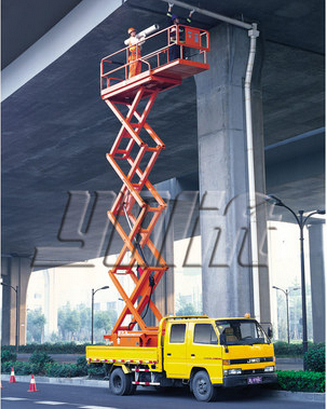 车载剪叉式高空作业平台 YL11115