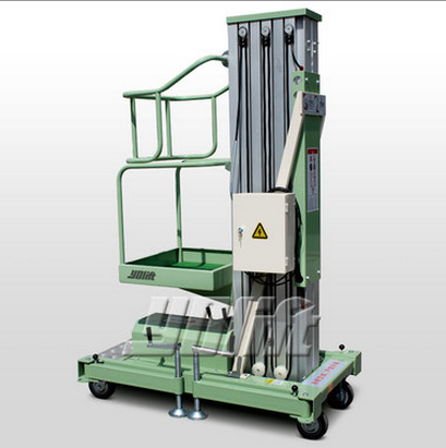 单桅柱铝合金高空作业平台 YL12103_升降平台网 单桅柱铝合金高空作业平台 YL12103_升降平台网