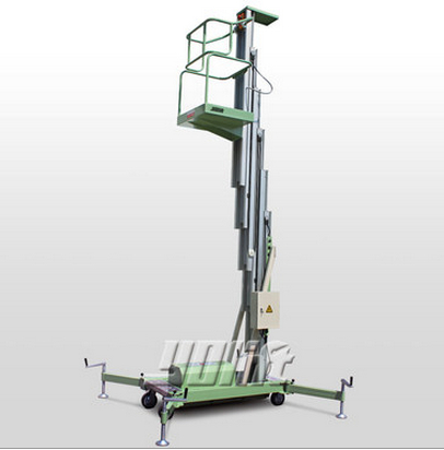 单桅柱铝合金高空作业平台 YL12103_升降平台网 单桅柱铝合金高空作业平台 YL12103_升降平台网