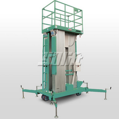 铝合金三桅柱高空作业平台 YL12135