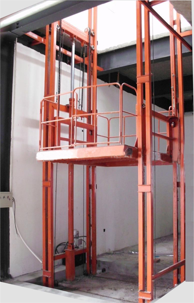 导轨式液压升降平台/链条式液压升降货梯 SJD_升降平台网 导轨式液压升降平台/链条式液压升降货梯 SJD_升降平台网