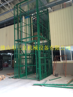 佛山导轨四桅升降机厂家 sjd300kg-3m