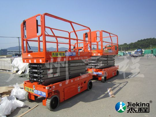 深圳福田区自走剪叉式升降机低价租售 JKY-0.32-12