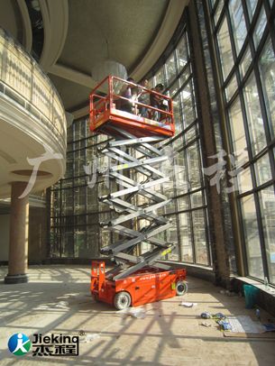 深圳福田区自走剪叉式升降机低价租售 JKY-0.32-12