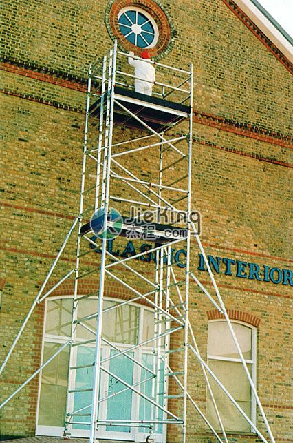 广州移动式快装铝合金脚手架，铝合金脚手架出租 JK-8