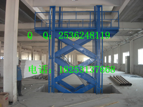 重庆导轨式液压升降货梯 SJD