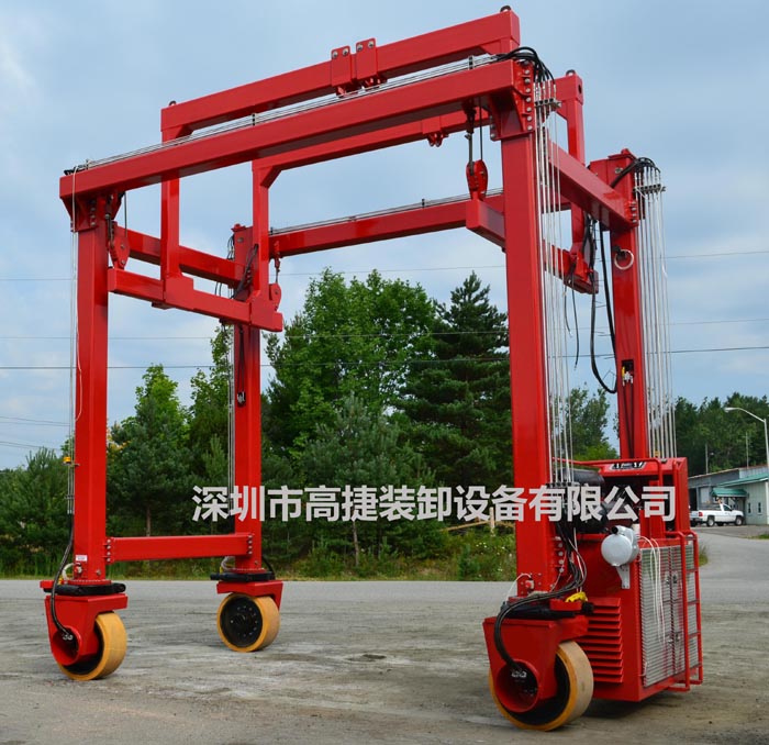 集装箱跨车|集装箱跨运车|集装箱吊机 GJ40门架型
